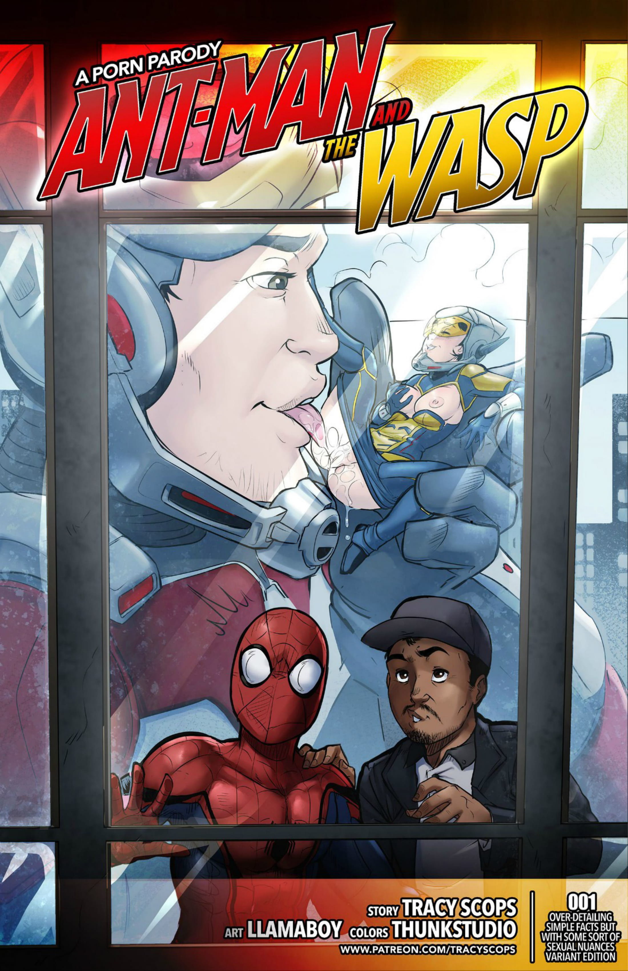 Ant-Man Ant-Man_and_the_Wasp Marvel Spider-Man Wasp llamaboy tracyscops