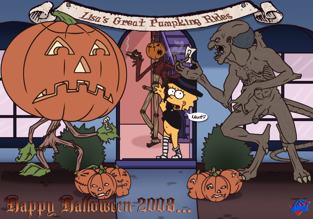 Post 233997: crossover Halloween Jack_O'Lantern Jack_Pumpkinhead  Lisa_Simpson Pumpkinhead the_grand_pumpkin the_great_pumpkin The_Simpsons  WDJ
