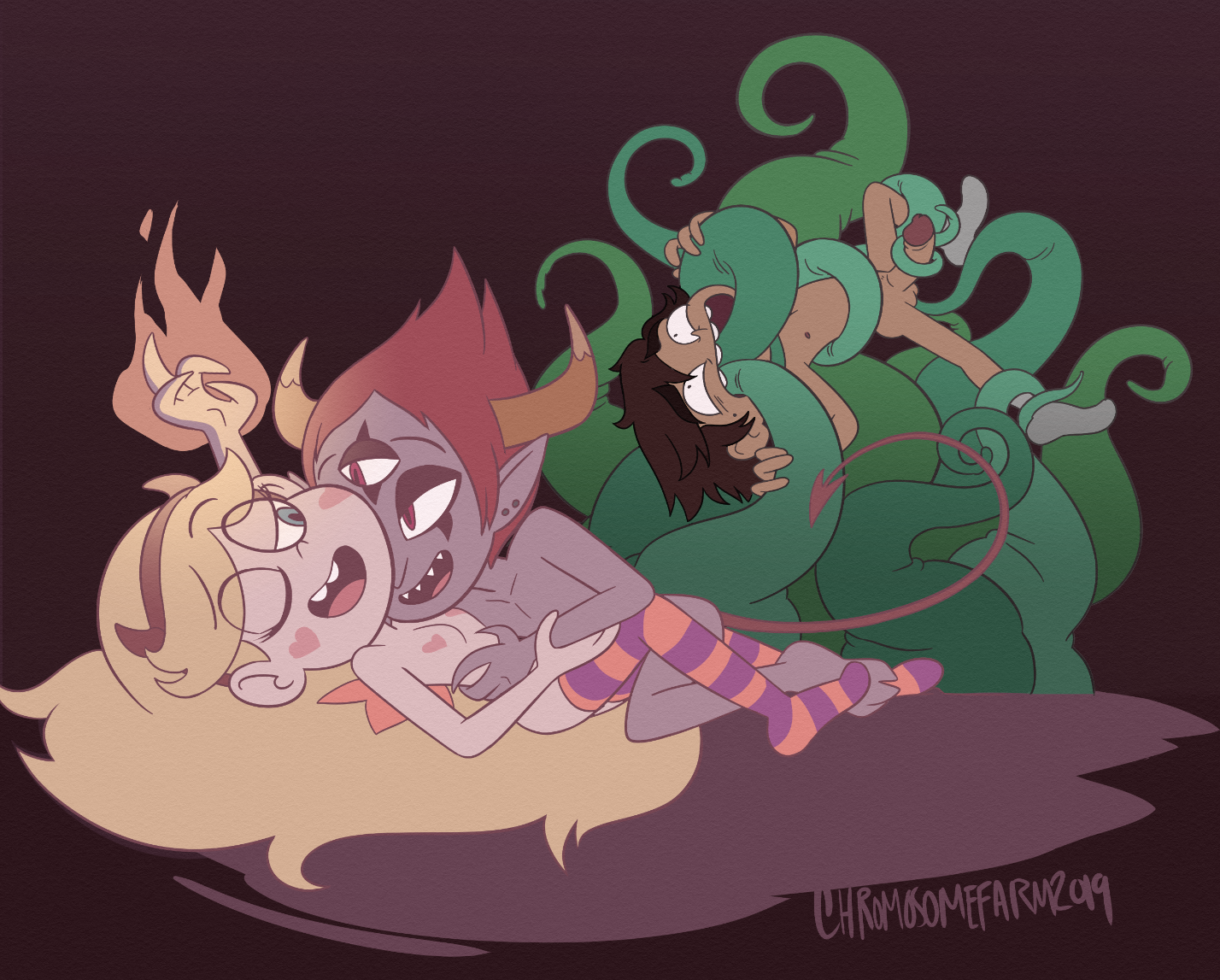 Post 3125360: ChromosomeFarm Marco_Diaz Star_Butterfly  Star_vs_the_Forces_of_Evil Tom_Lucitor