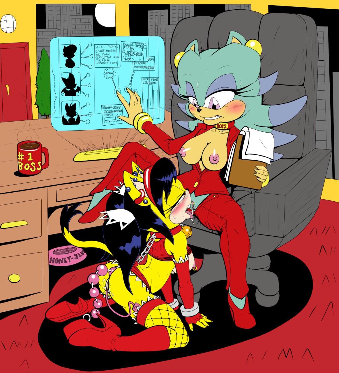 Breezie Honey_the_Cat SlashySmiley Sonic_the_Fighters Sonic_the_Hedgehog_(series)