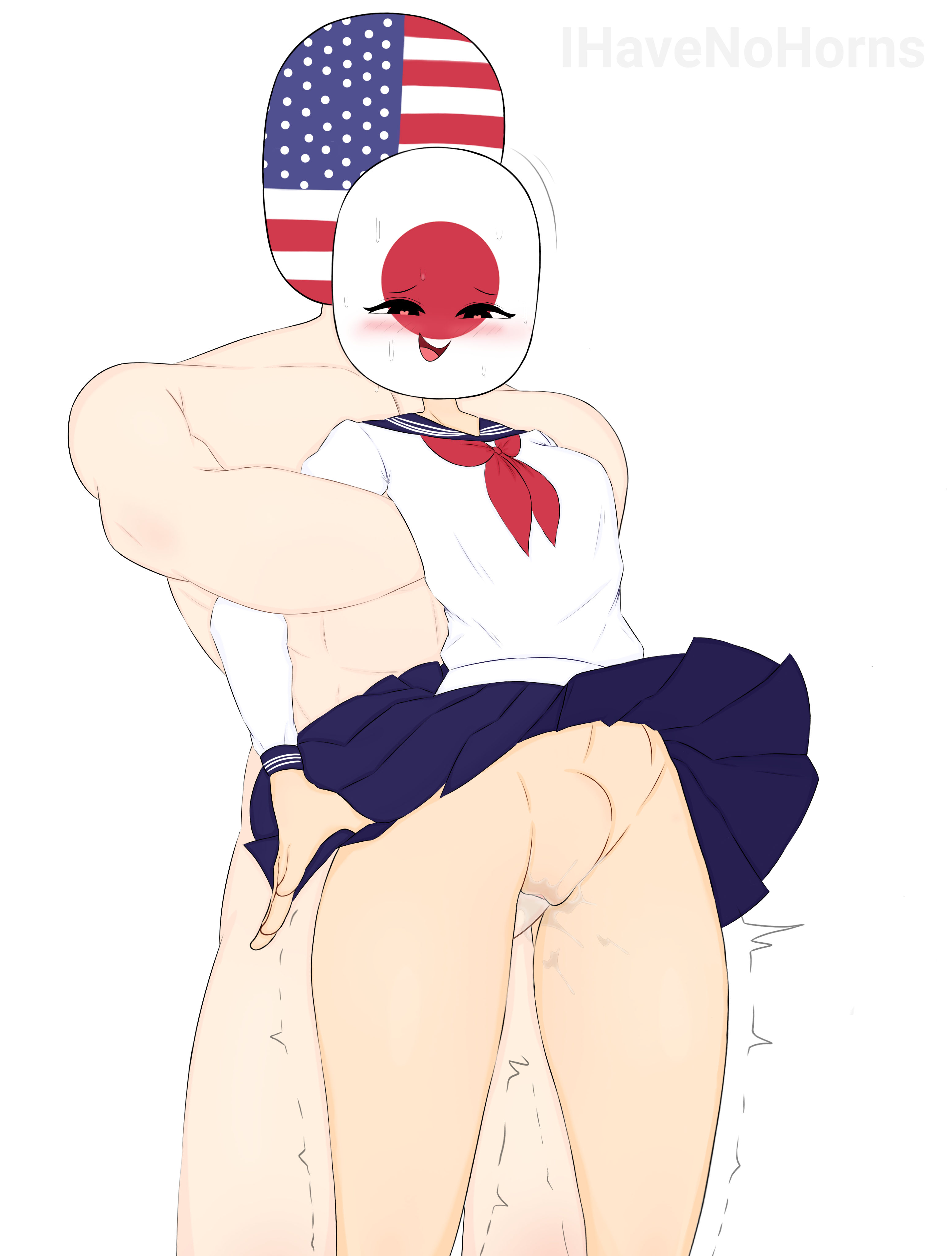 Post 5139563 America Countryhumans Ihavenohorns Japan Usa