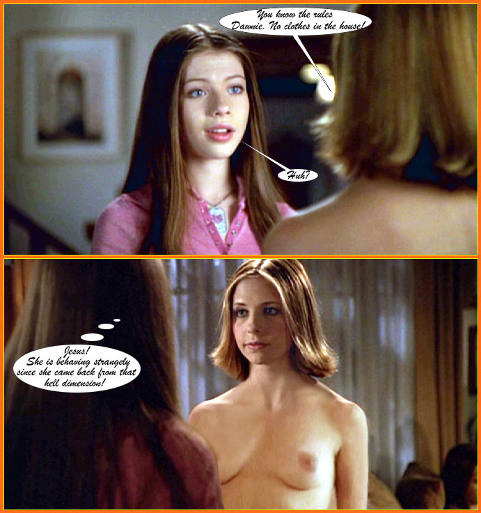 Post 1821099 Buffy Summers Buffy The Vampire Slayer Dawn Summers Fakes Michelle Trachtenberg