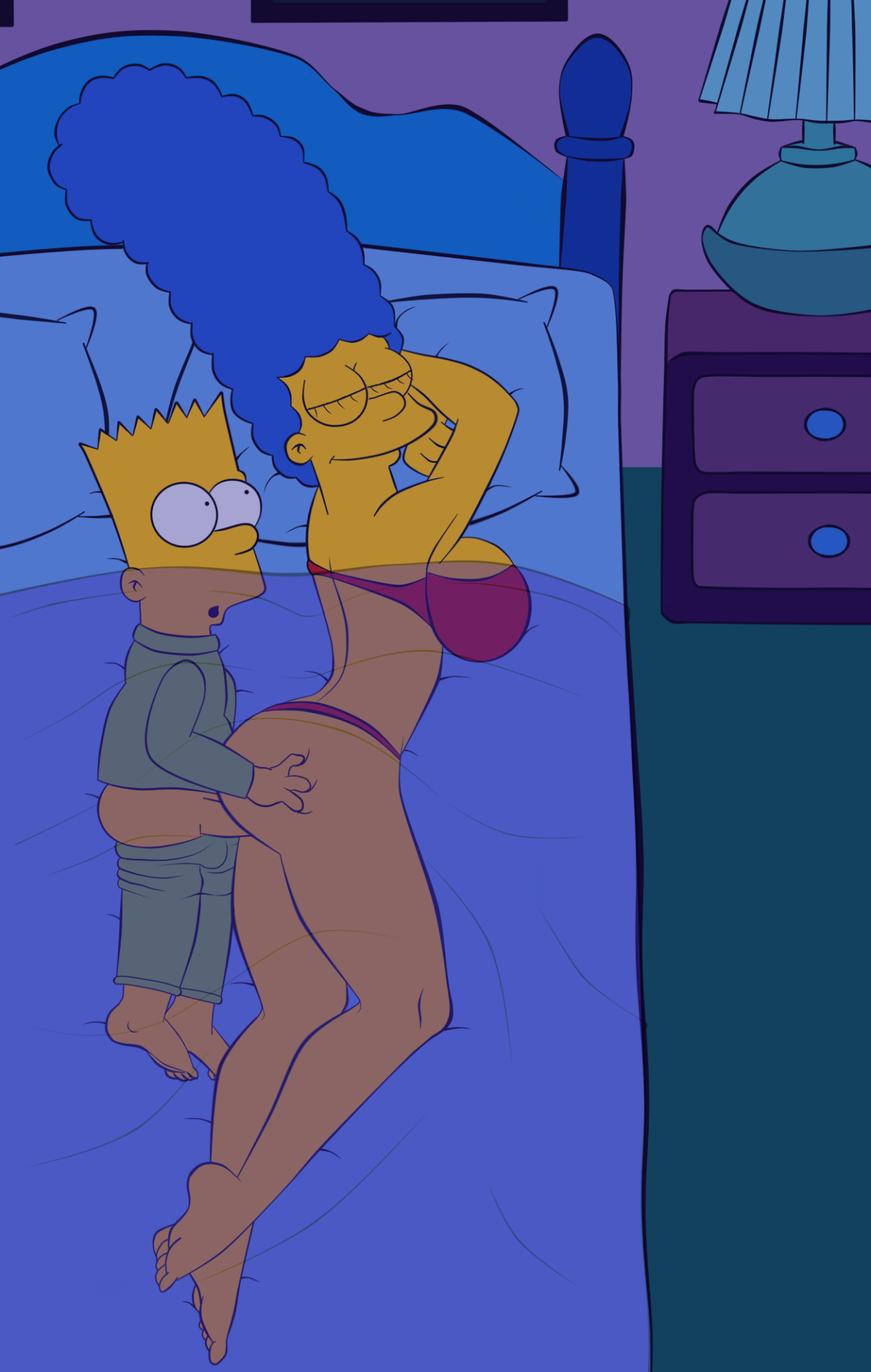 Post 4445803 Bartsimpson Margesimpson Sladearts Thesimpsons 4469