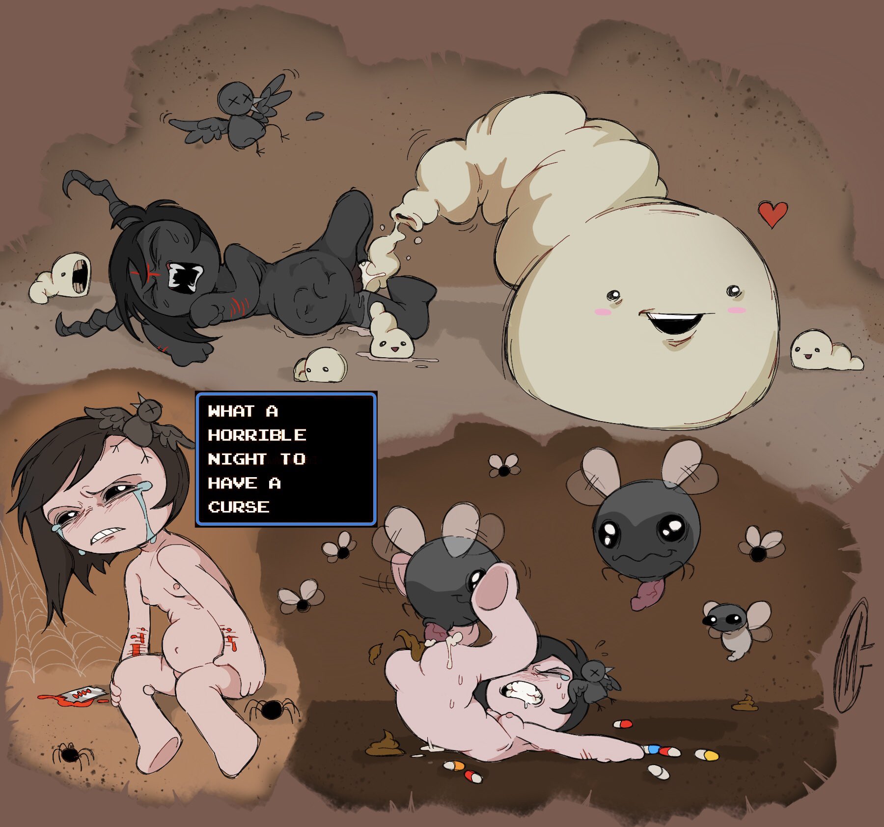 Post 4092849 Charger Chub Clownstongue Eve Fly Thebindingofisaac 