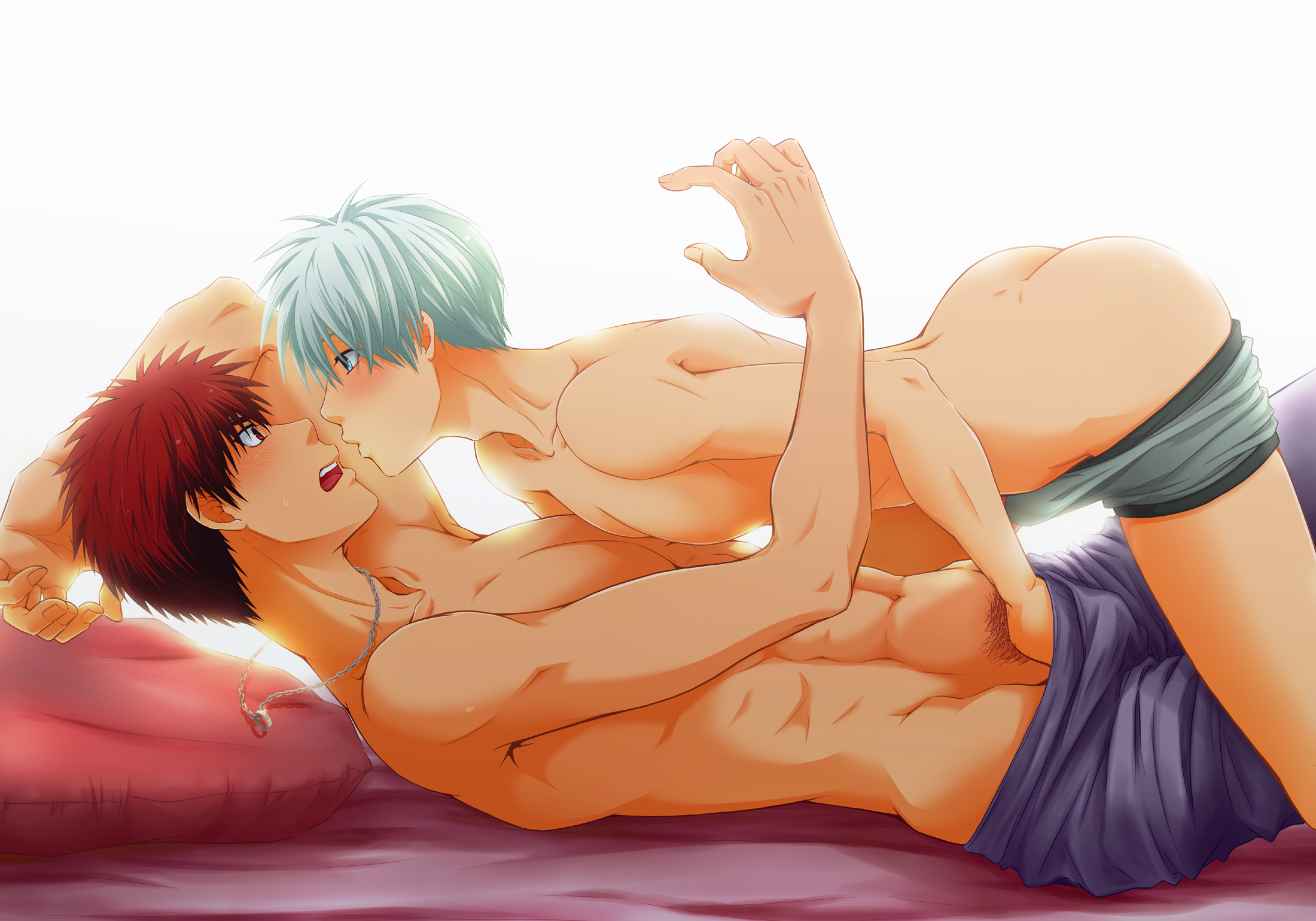 Post 4889962: Kuroko's_Basketball Taiga_Kagami Tetsuya_Kuroko