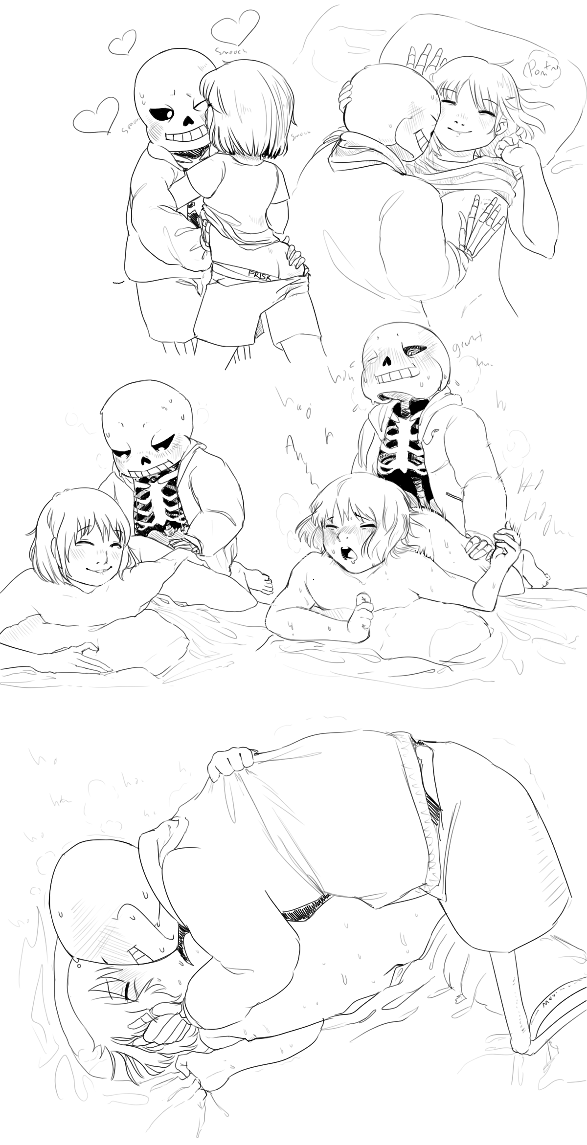 Post 1696633: Frisk moo- Sans Undertale