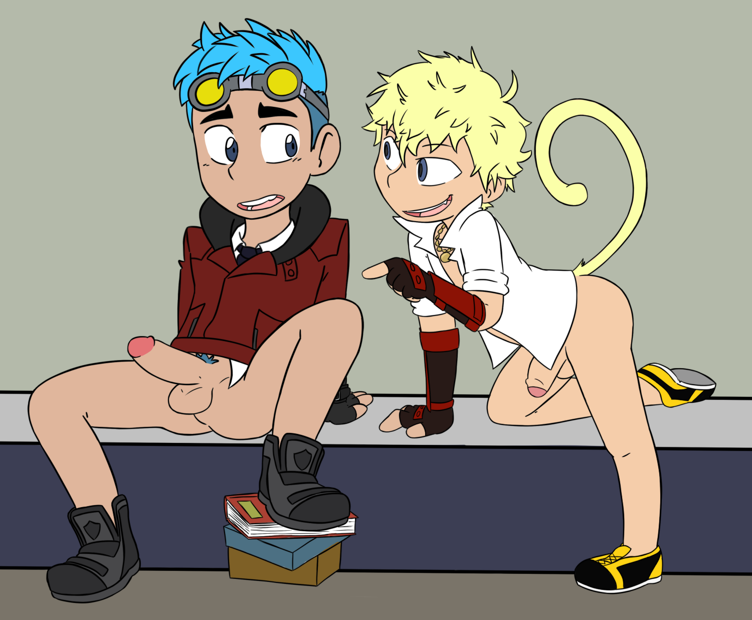 Boxtop Neptune_Vasilias RWBY Sun_Wukong