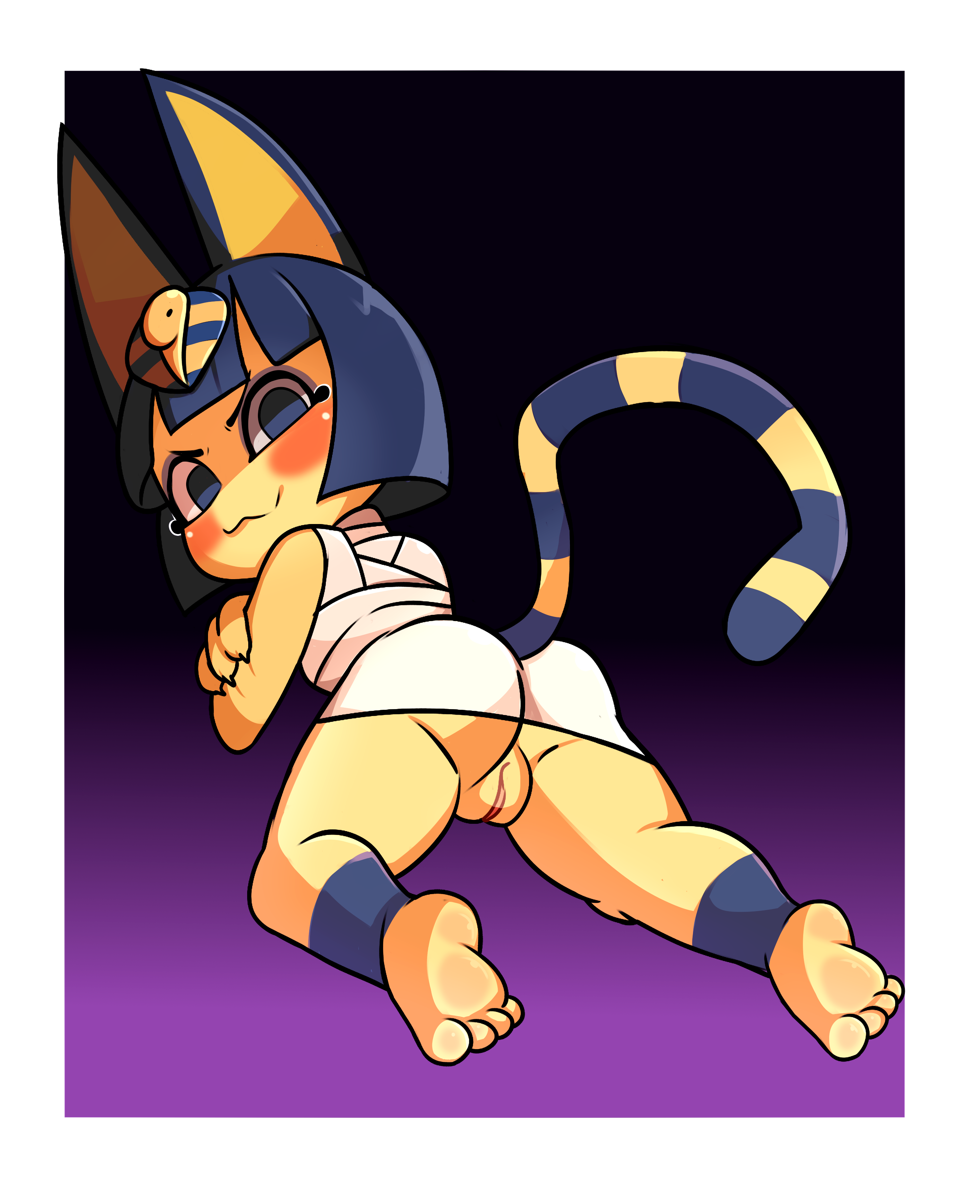 Animal_Crossing Ankha FieryFur