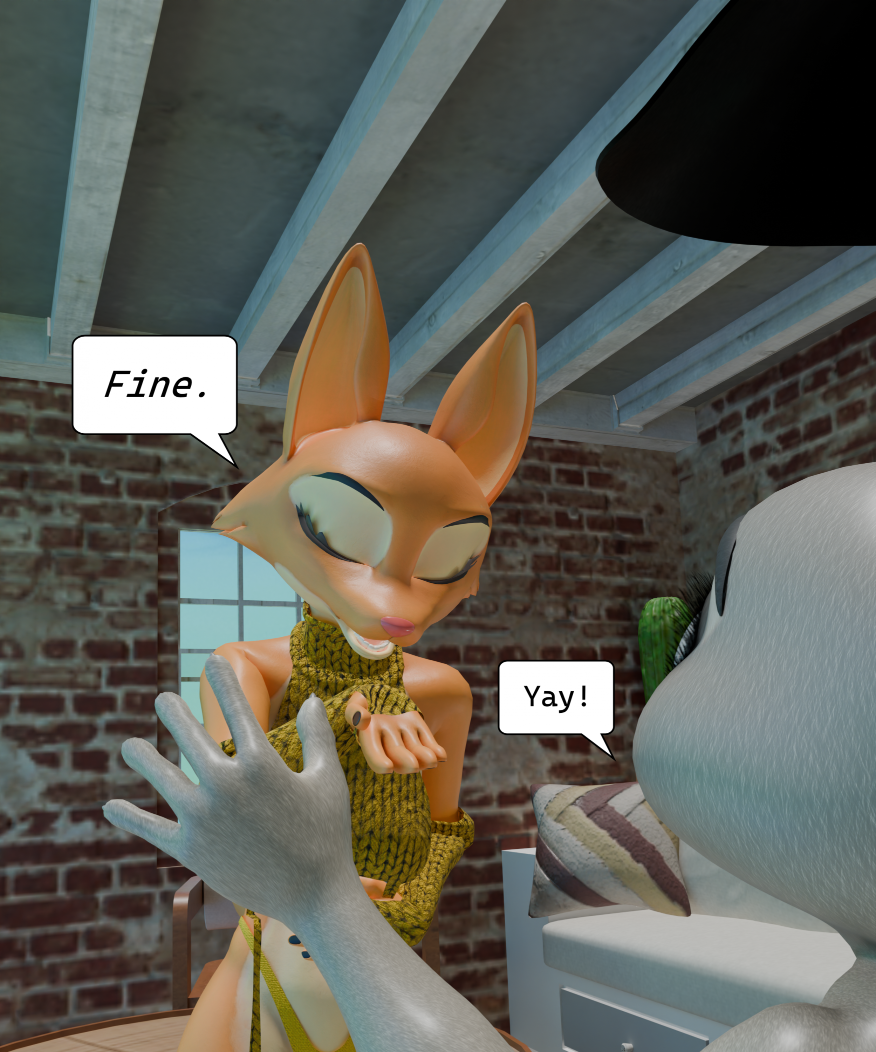 Diane_Foxington GreasefoxAnimation Judy_Hopps The_Bad_Guys Zootopia comic crossover