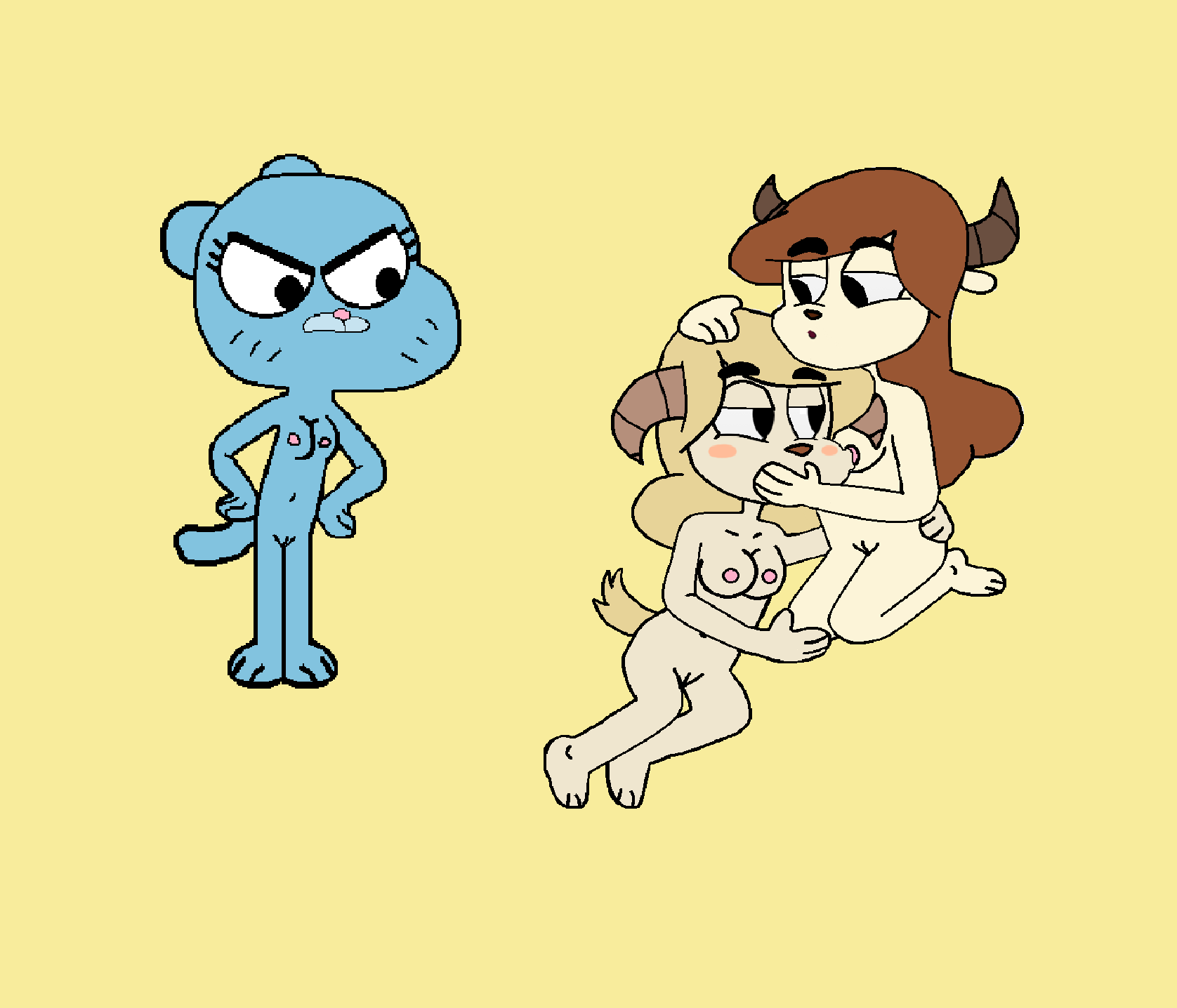 Post 2182535: Chi-Chis_mother Chun-Ni crossover Miracle_Star  Nicole_Watterson The_Amazing_World_of_Gumball