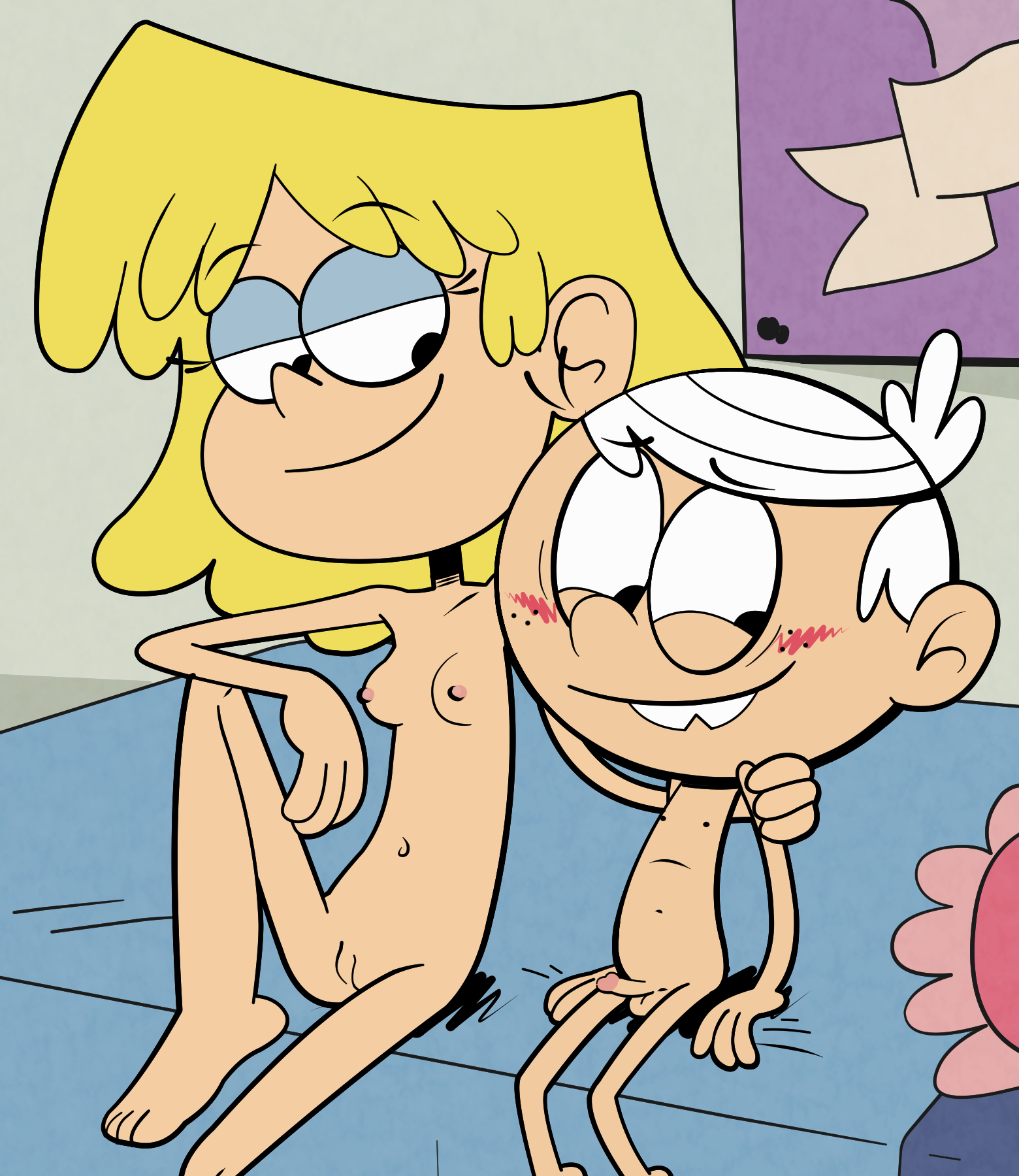 Lincoln_Loud Lori_Loud Mop_Goblin The_Loud_House