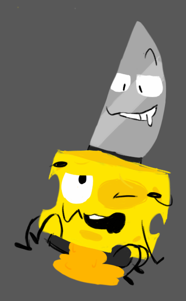 Cheesy Inanimate_Insanity Knife infiniteretruckries