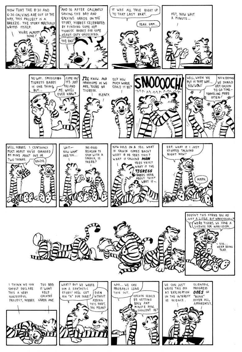 Calvin and hobbes porn