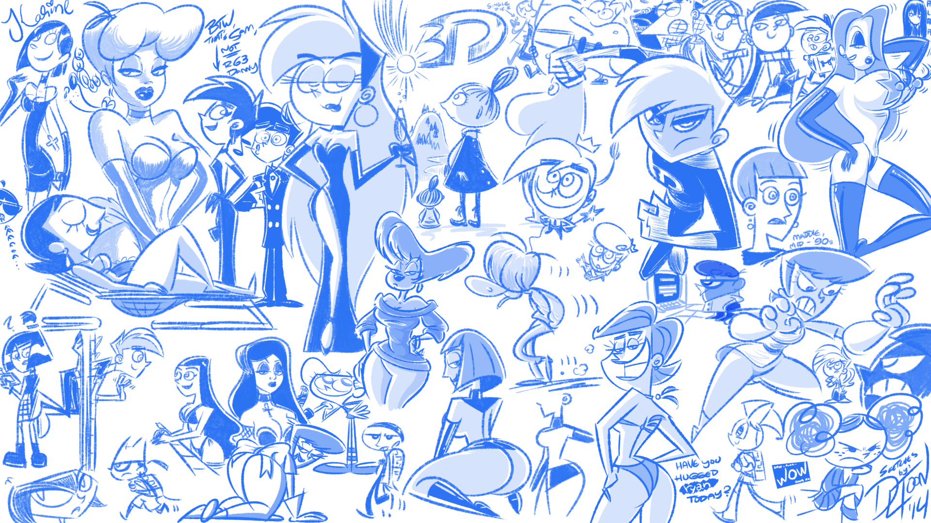 Alma_Wade Brit_Crust Butch Candace_Flynn Cosmo DLT Dani_Phantom Danny_Fenton Danny_Phantom Dee_Dee Dexter Dexter's_Laboratory Dexter's_mom F.E.A.R. Fairly_OddParents Ferb_Fletcher Goof_Troop Jenny_Wakeman Jessica_Rabbit Karine Little_My Madeline_Fenton Misty Mrs._Turner Ms._Keane My_Life_as_a_Teenage_Robot Paulina_Sanchez Peg_Pete Phineas_Flynn Phineas_and_Ferb Powerpuff_Girls Princess_Morbucks Red_(character) Red_Hot_Riding_Hood Rowdyruff_Boys Sam_Manson The_Bellybuttons The_Moomins Tiff_Crust Timmy_Turner Trixie_Tang Veronica_Star Vicky Wanda What_A_Cartoon Who_Framed_Roger_Rabbit crossover tagme