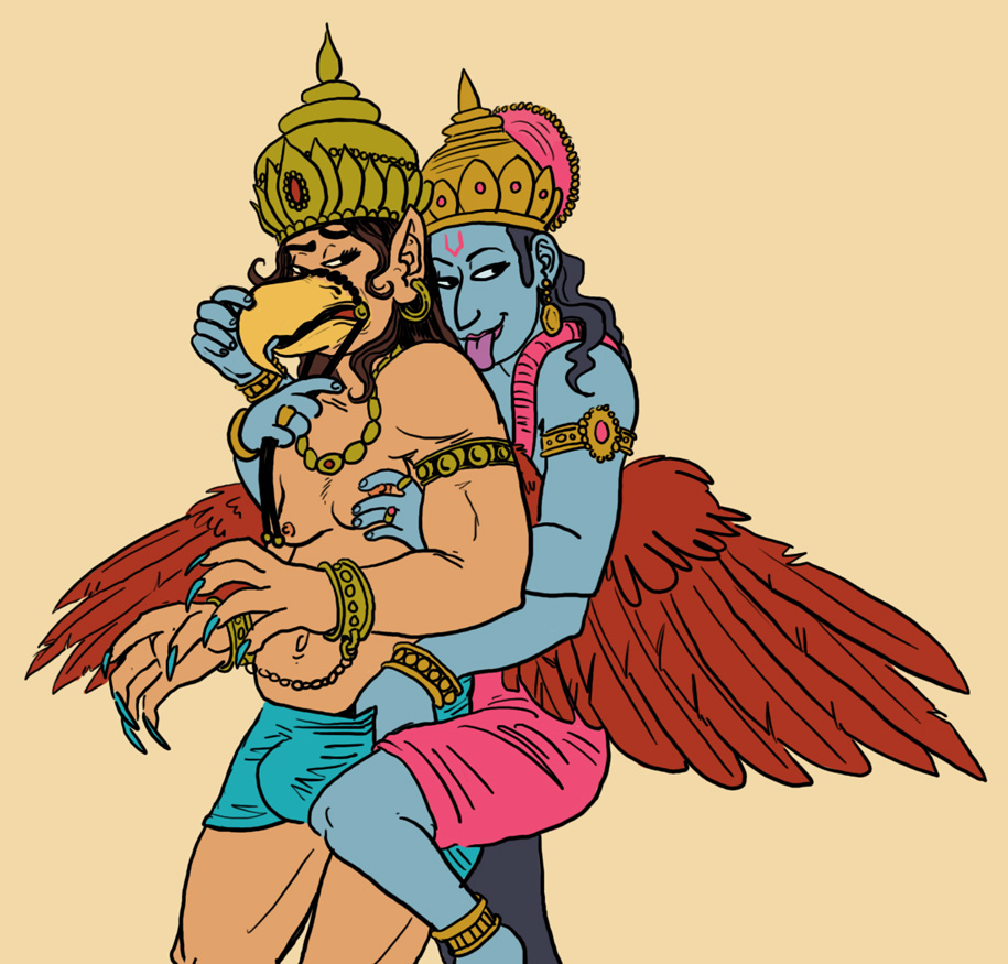 Post 133890: Garuda Hinduism religion Vishnu