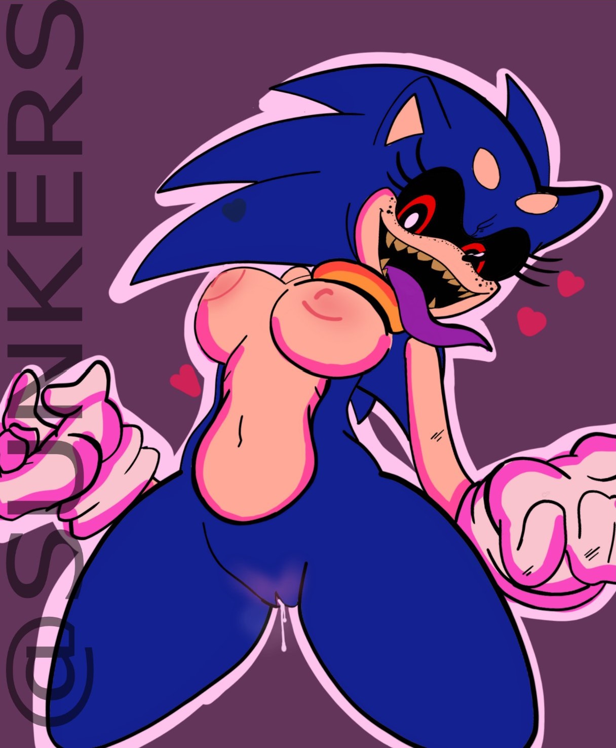 Post 4989104 Fridaynightfunkin Rule63 Sonicexe Sonicthehedgehog Sonicthehedgehog 