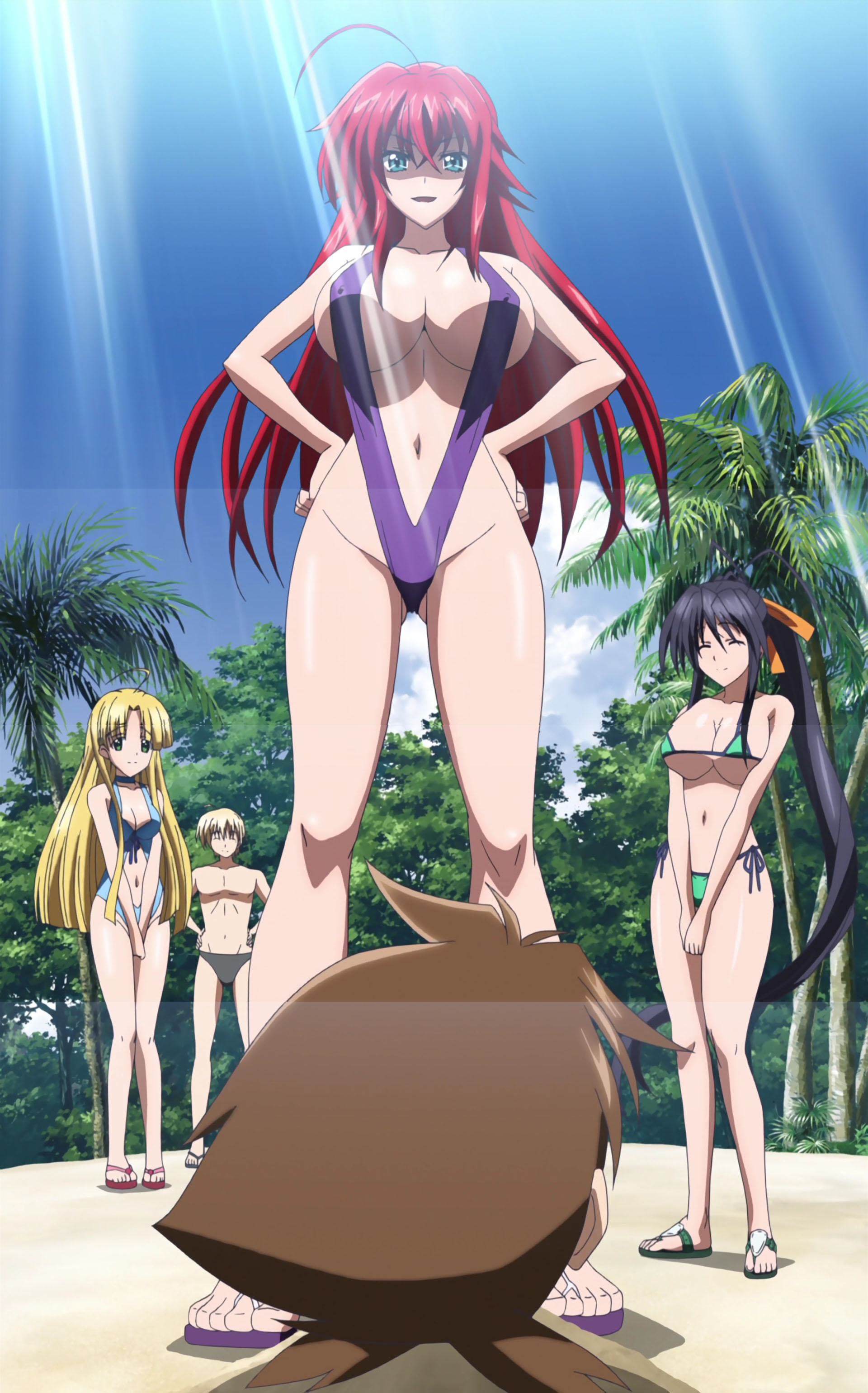 Post 808047: Akeno_Himejima Asia_Argento High_School_DxD Issei_Hyoudou  Kiba_Yuto Rias_Gremory