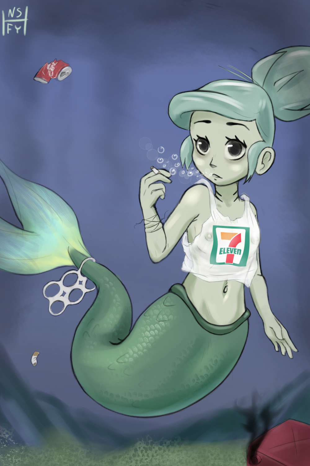 The little trashmaid r34