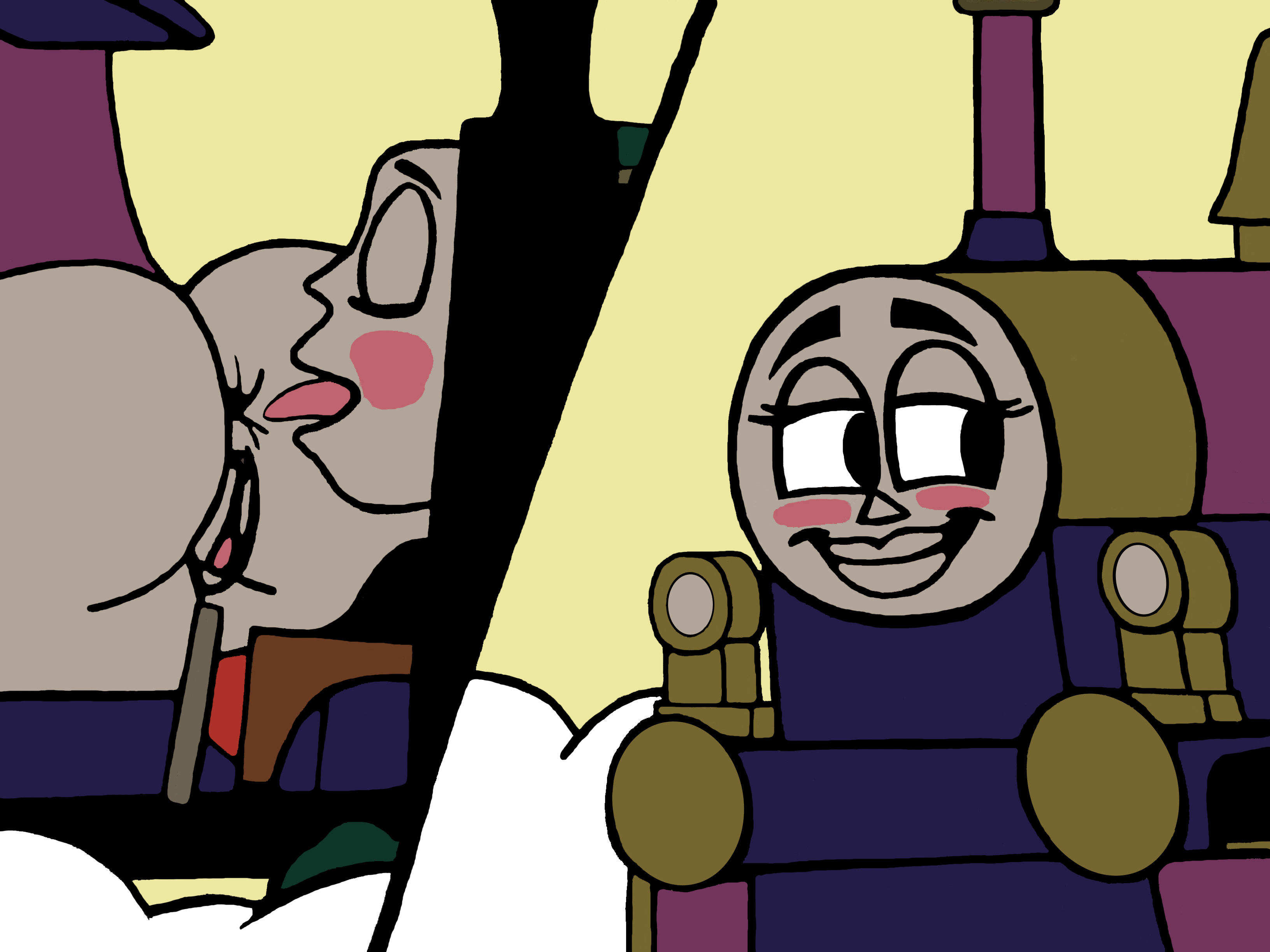 Splatter and dodge thomas and the magic railroad