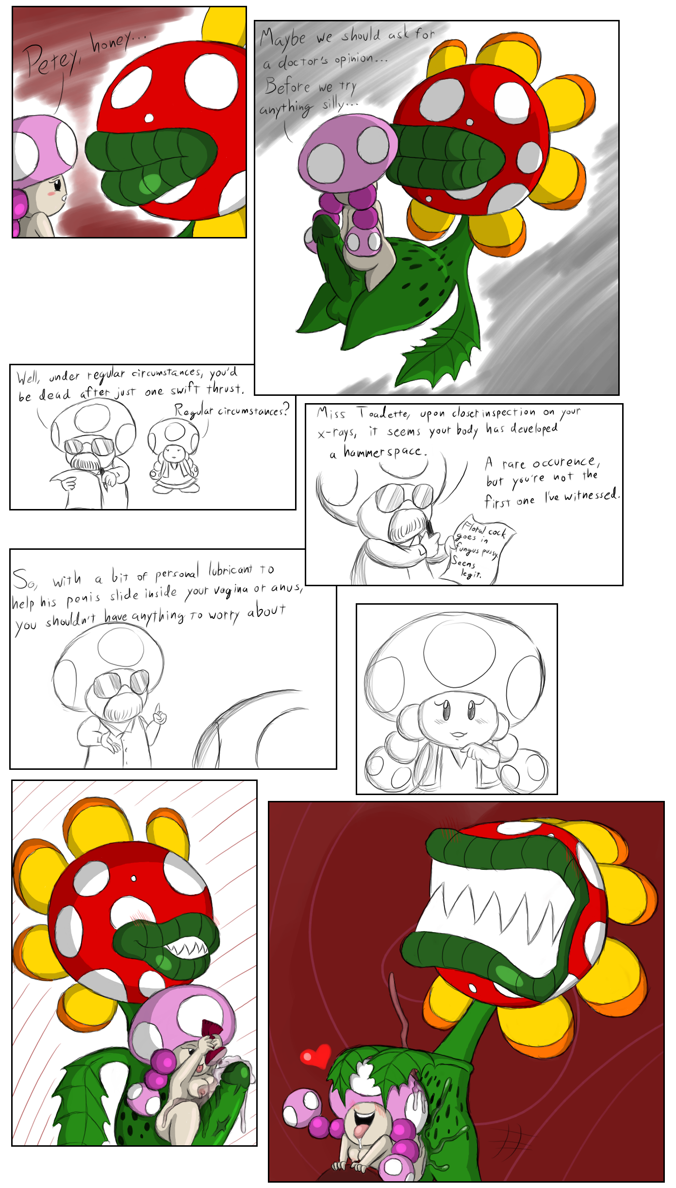 Post 884997: comic Petey_Piranha Piranha_Plant Super_Mario_Bros. TimoteiHIV  Toadette