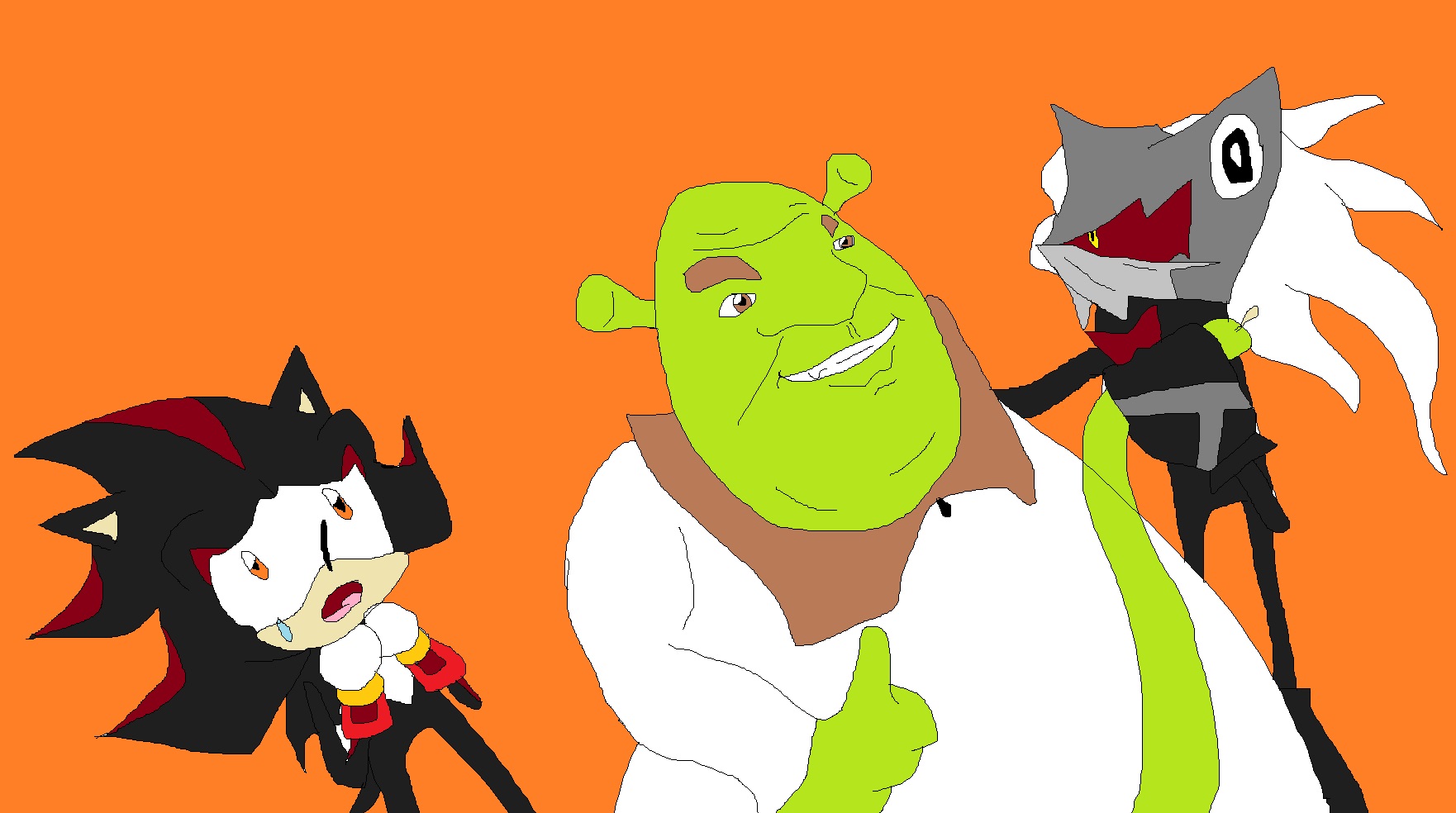 Post 4198963 Crossover Infinite Shadowthehedgehog Shrek Shrekseries Sonicforces Sonicthe 7069