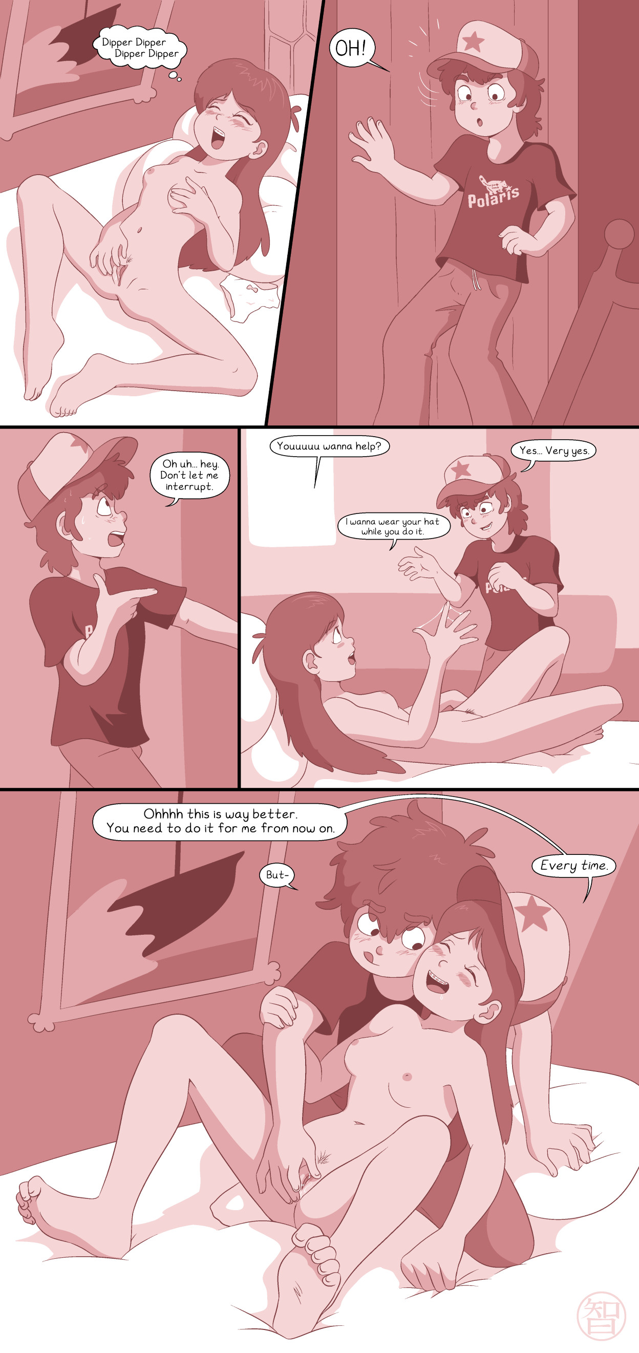 ColdFusion Dipper_Pines Gravity_Falls Mabel_Pines comic