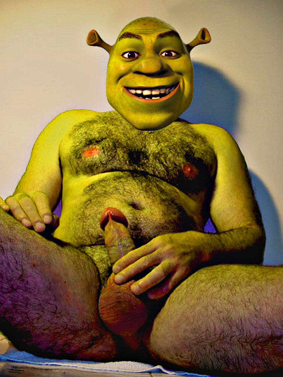 Shrek desnudo