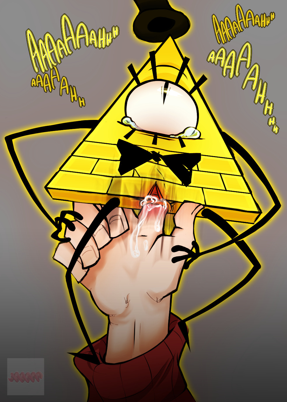 Gravity falls bill cipher fan art