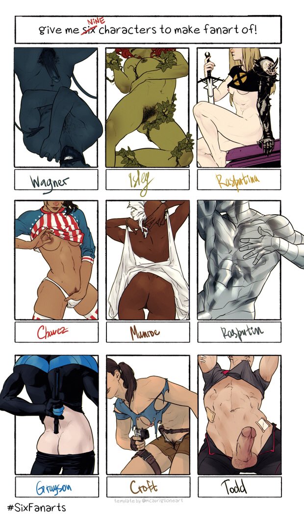 America_Chavez Batman_(series) Colossus DC Dick_Grayson Illyana_Rasputin Jason_Todd Lara_Croft Magik Marvel Miss_America_(Marvel) Nightcrawler Nightwing Poison_Ivy Red_Hood Storm Tomb_Raider X-Men Young_Avengers crossover dima_ivanov