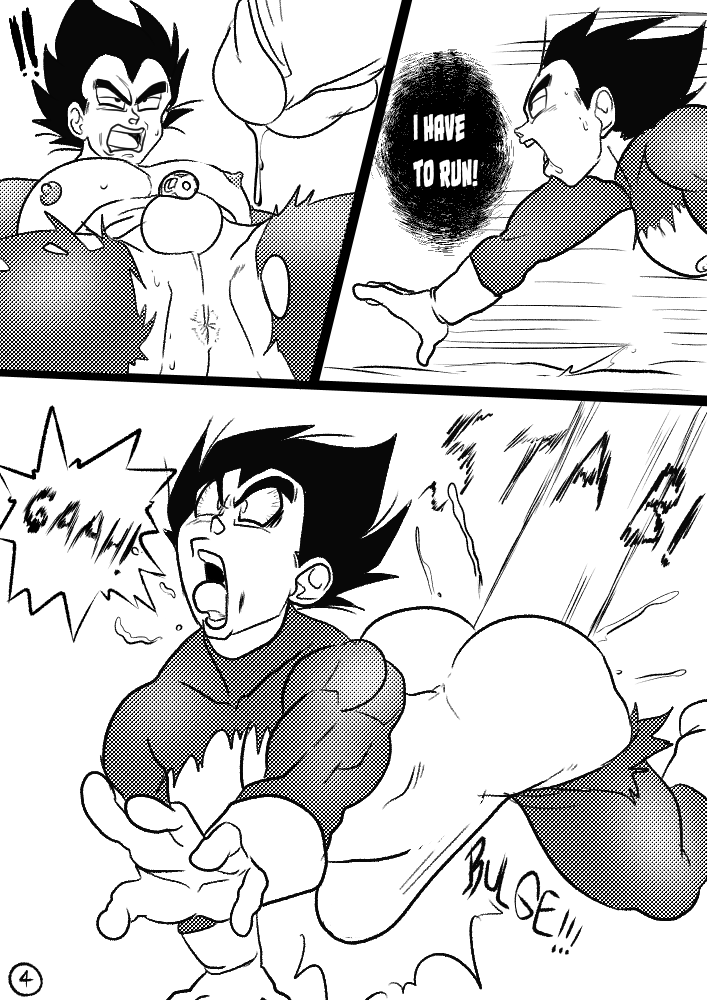 AncientOnyx Cell Dragon_Ball_(series) Vegeta comic