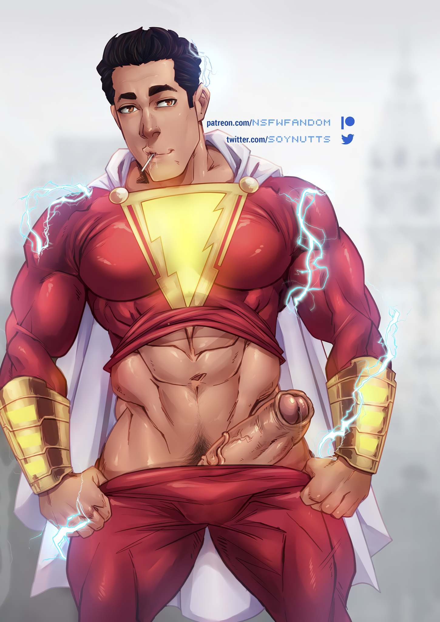 Billy_Batson Captain_Marvel DC Shazam SoyNutts