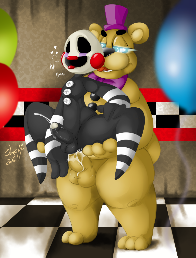 Puppet x golden freddy