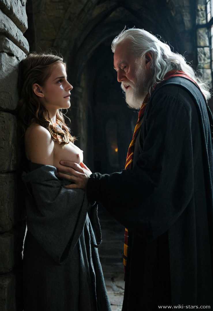 Albus_Dumbledore Emma_Watson Harry_Potter Hermione_Granger wikistars