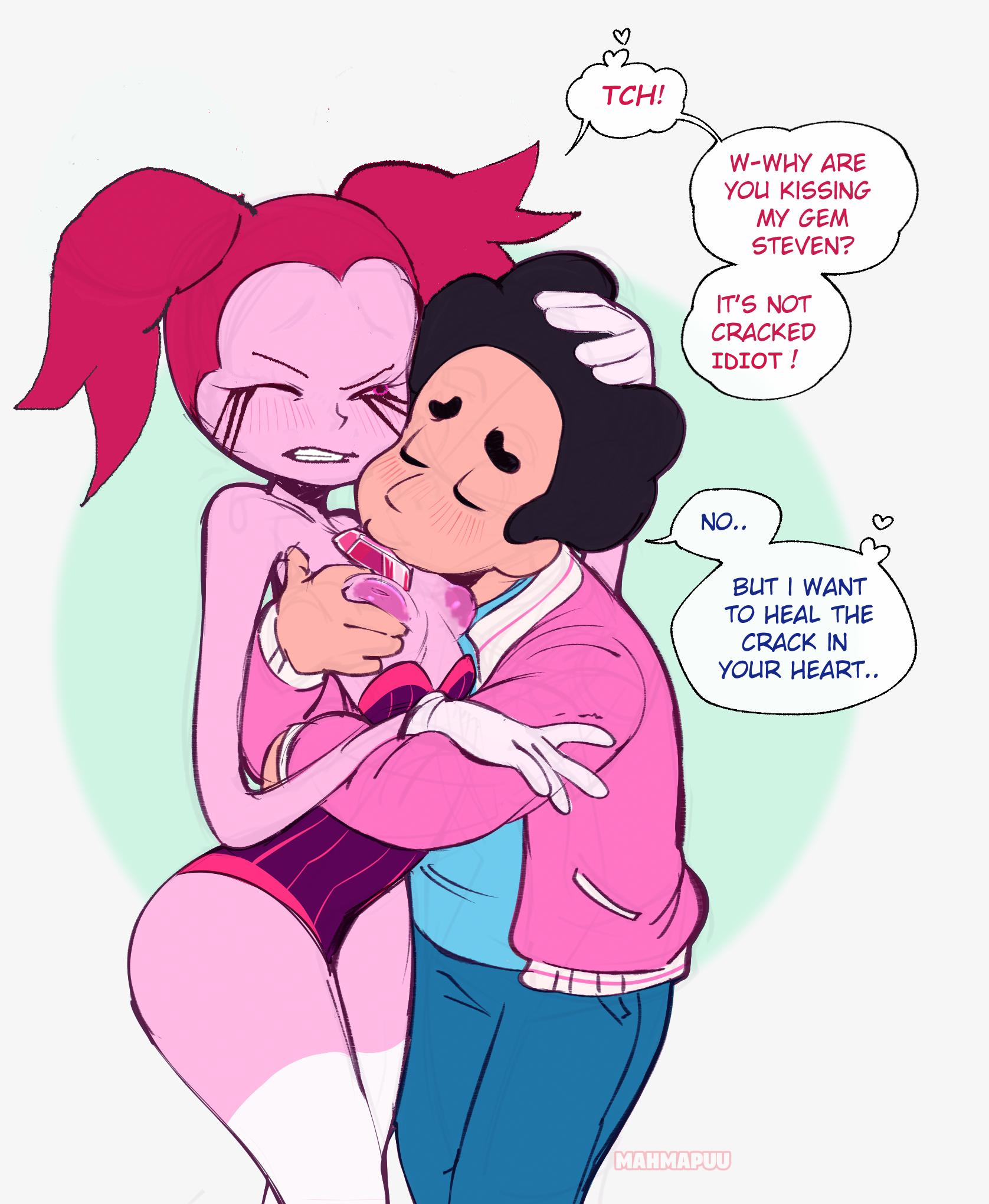 Spinel x steven comic