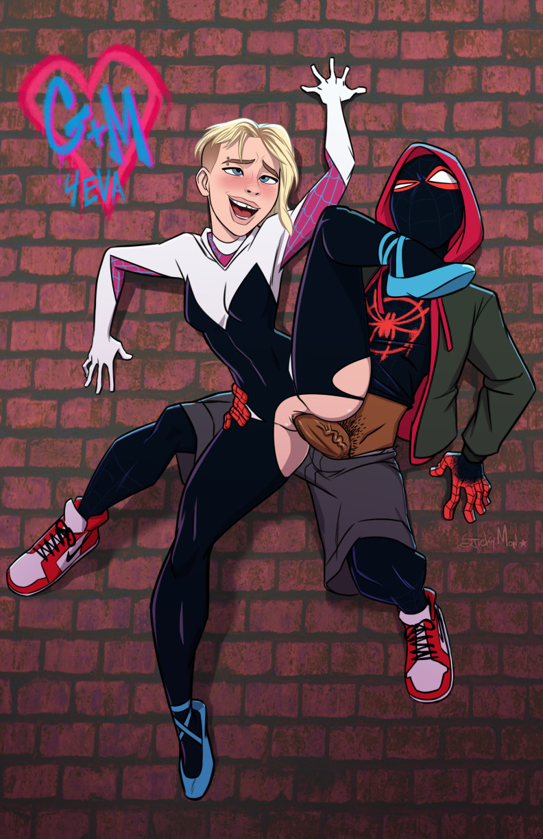 Spiderman into the spider verse porn