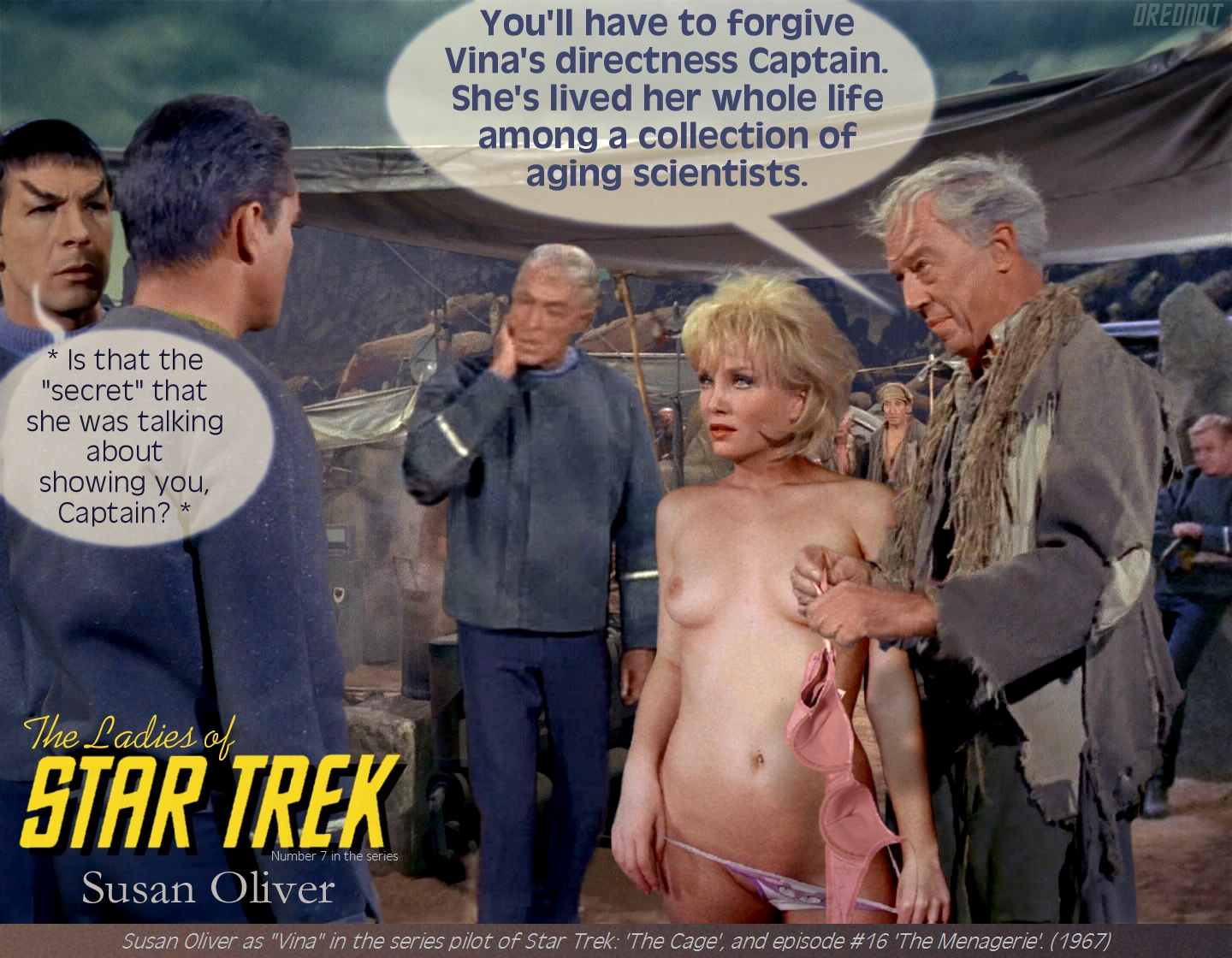 Post 1539888: Christopher_Pike Drednot fakes Jeffrey_Hunter John_Hoyt  Jon_Lormer Leonard_Nimoy Philip_Boyce Spock Star_Trek Susan_Oliver  Theodore_Haskins Vina