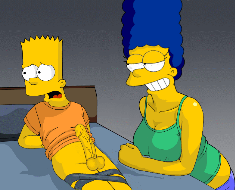 Post 4905755 Animated Bart Simpson Guido L Lisa Simpson Marge Simpson The Simpsons
