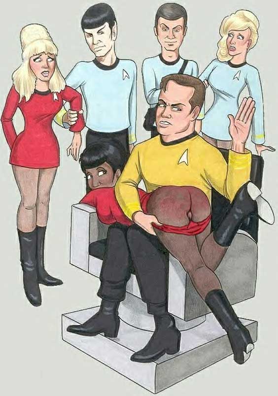 Christine_Chapel James_T._Kirk Janice_Rand Leonard_McCoy Nyota_Uhura Spock Star_Trek