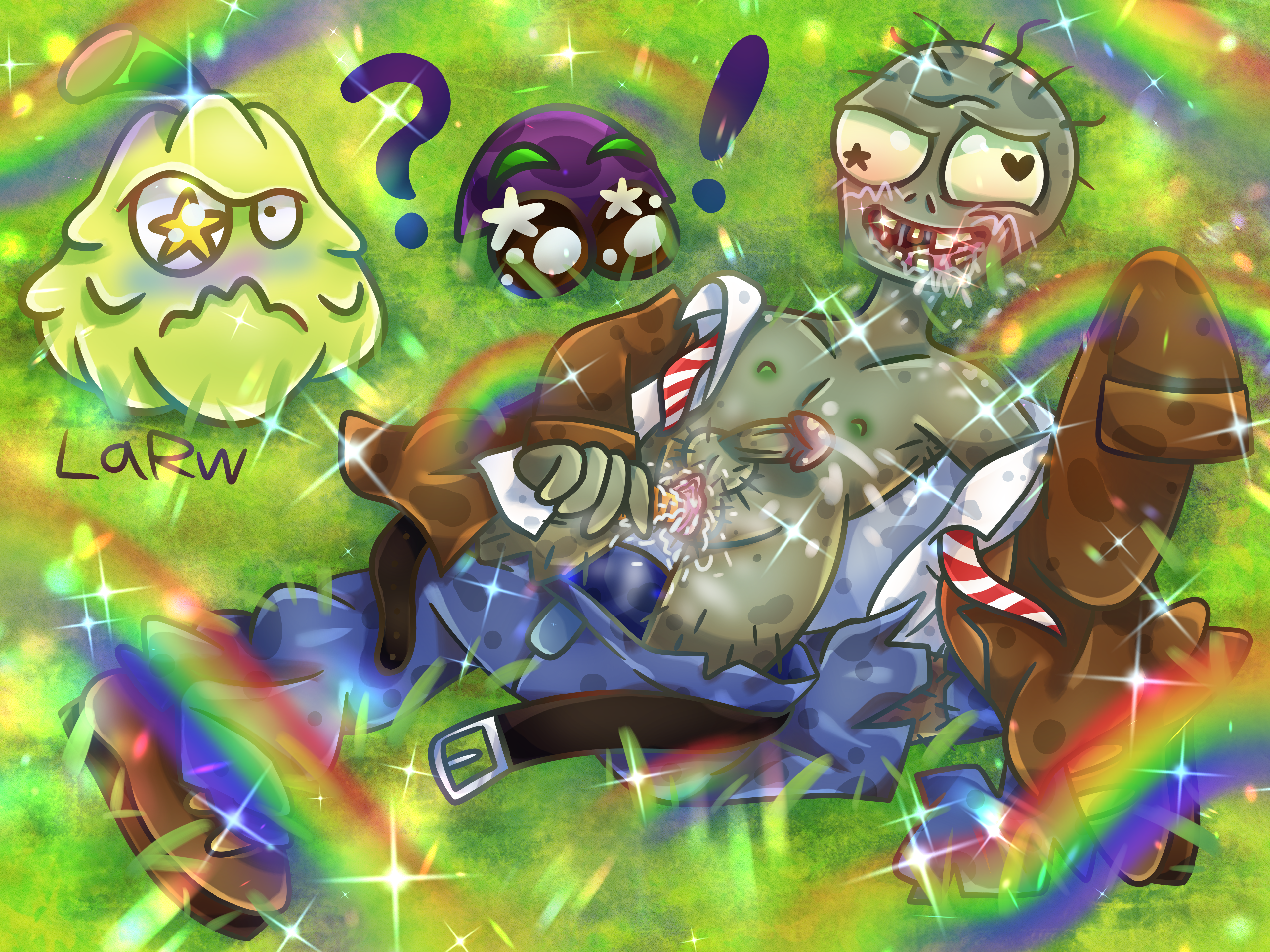 Post 5599219: LaRw_Love Plants_vs._Zombies zombie