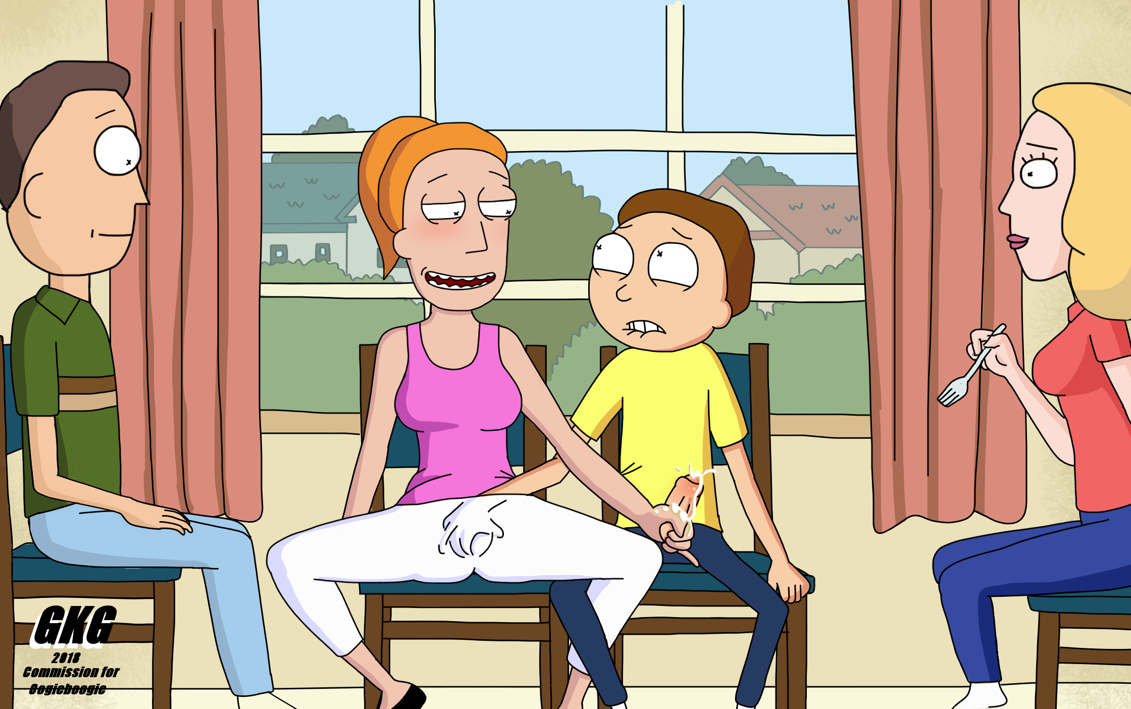 Post 2519861 Beth Smith Gkg Jerry Smith Morty Smith Rick And Morty Summer Smith