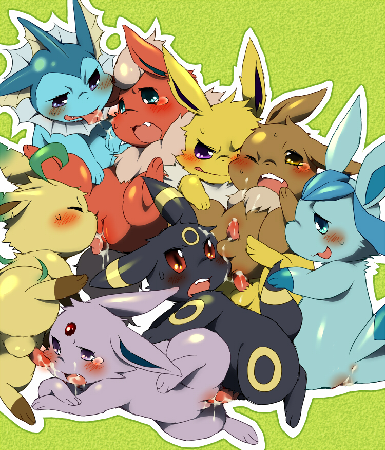 Post 339657 Eevee Espeon Flareon Glaceon Jolteon Leafeon Porkyman Purasunokonbu Umbreon Vaporeon 2311