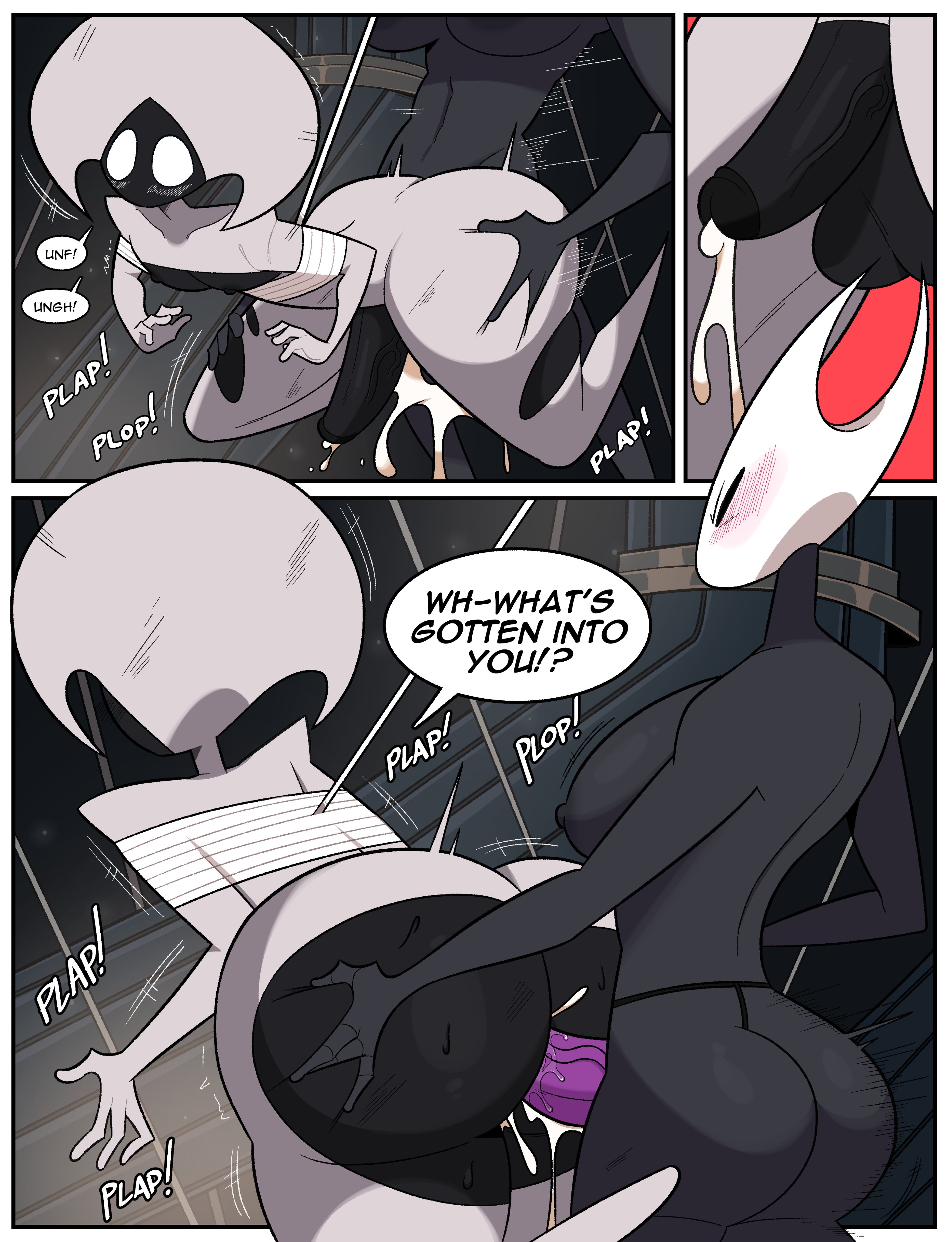 Hollow_Knight Hornet Idolomantises Lace comic