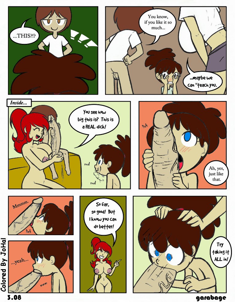 Foster's_Home_for_Imaginary_Friends Frankie_Foster Mac SP comic garabatoz