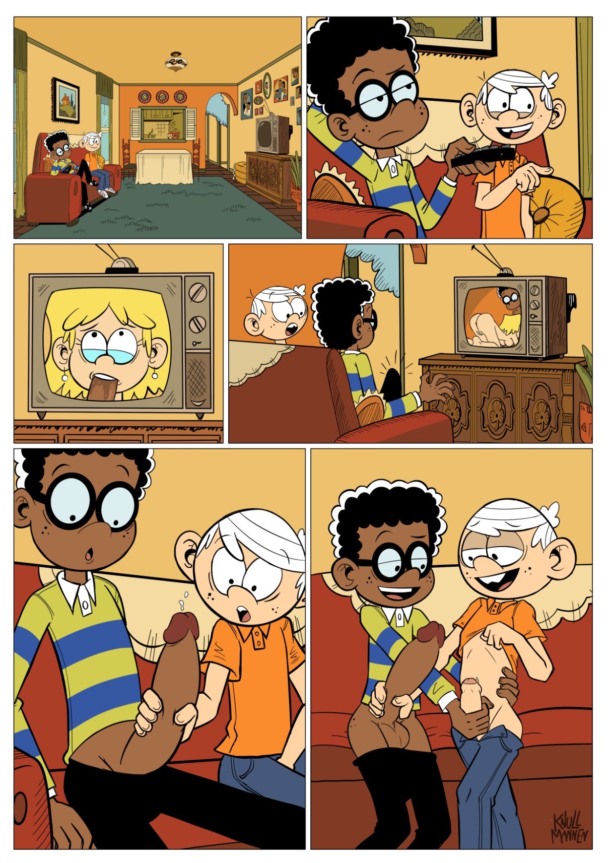 Post 4498747: Clyde_McBride comic knullmannen Lincoln_Loud Lori_Loud tagme  The_Loud_House