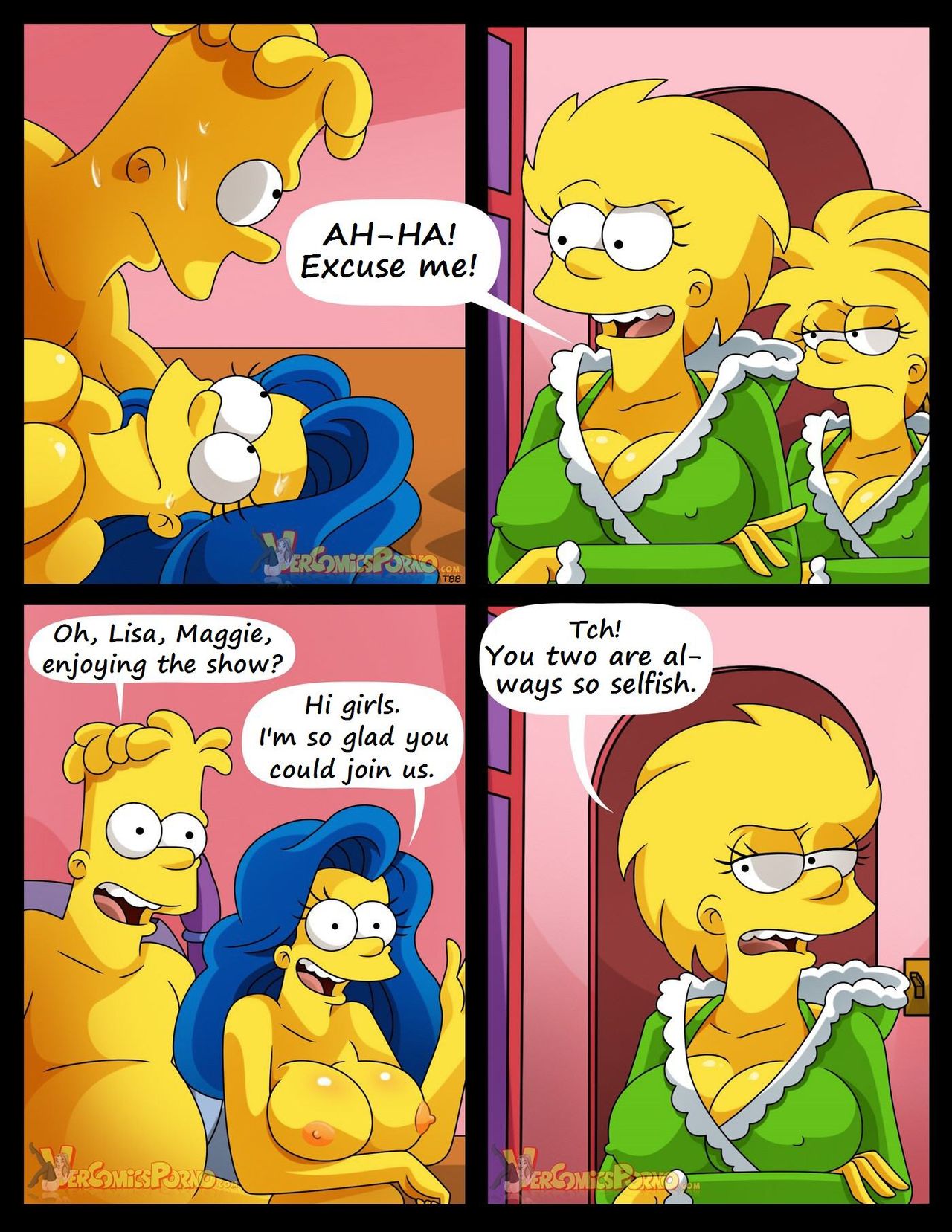 Simpsons porn bart and maggie