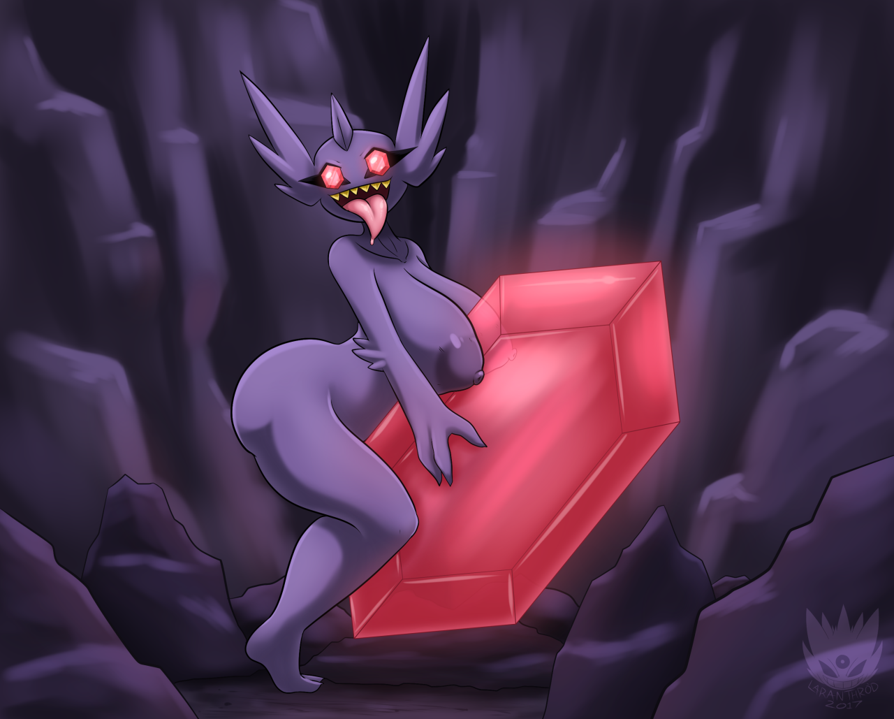 Mega sableye shiny