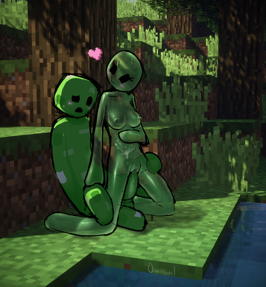 Post 1948418 Creeper Minecraft qwertyas1 slime 