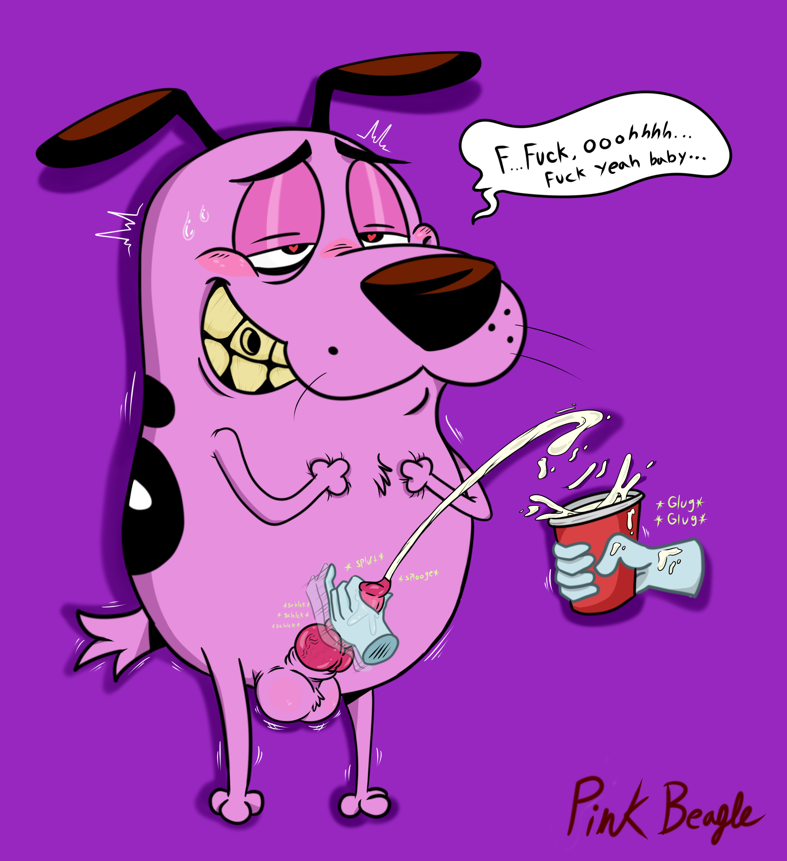 Courage The Cowardly Dog Toon Porn - Post 2726111: Courage Courage_the_Cowardly_Dog Pink_Beagle What_A_Cartoon