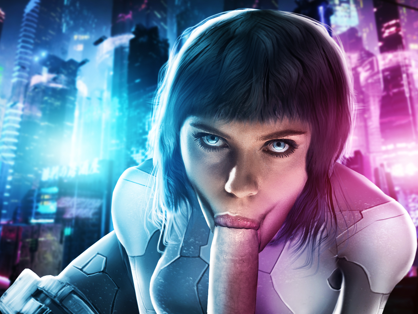 Post 5057244 Fakes Ghostintheshell Motokokusanagi Scarlettjohansson 