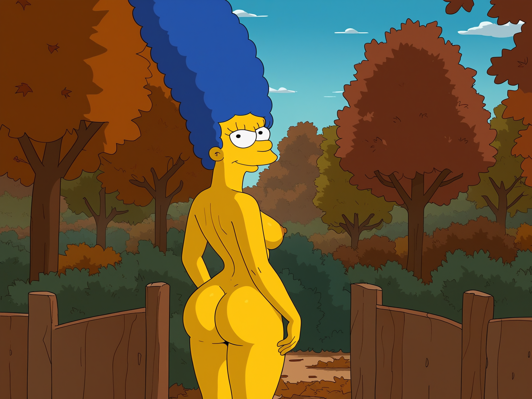 AI-generated Marge_Simpson The_Simpsons Y-Yamate